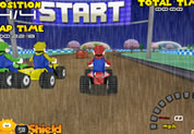 Mario Rain Race Mario Rain Race